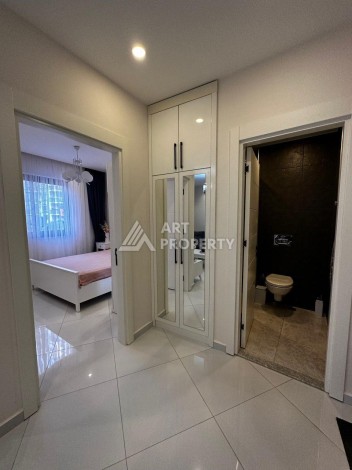 Квартира 1+1 в престижной резиденции Махмутлара, 55 кв.м. - Ракурс 8