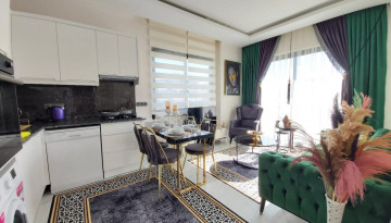 Меблированная квартира в новом доме рядом со Средиземным морем район Каргыджак, Алания,65 м2 - Ракурс 6