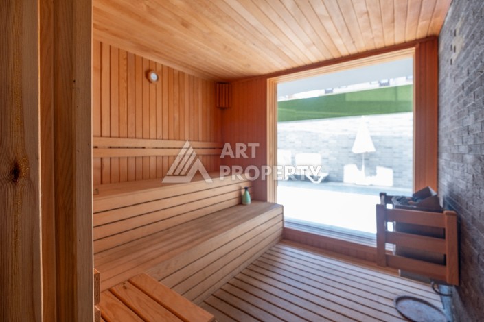 Уютная квартира 1+1 в 100 метрах от пляжа Клеопатры, 50 кв.м - Ракурс 14