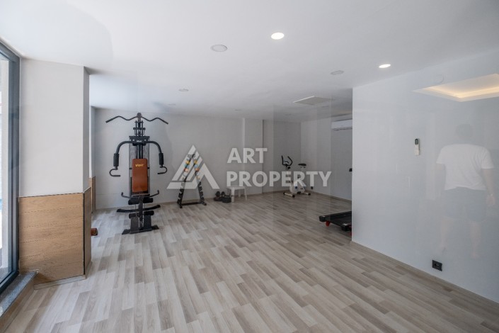 Уютная квартира 1+1 в 100 метрах от пляжа Клеопатры, 50 кв.м - Ракурс 16