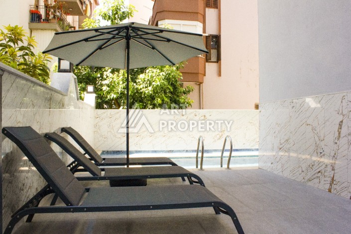 Две квартиры 1+1 в шаговой доступности от пляжа Клеопатры, 50 кв.м. - Ракурс 2