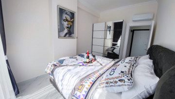 Меблированная квартира в новом доме рядом со Средиземным морем район Каргыджак, Алания,65 м2 - Ракурс 13