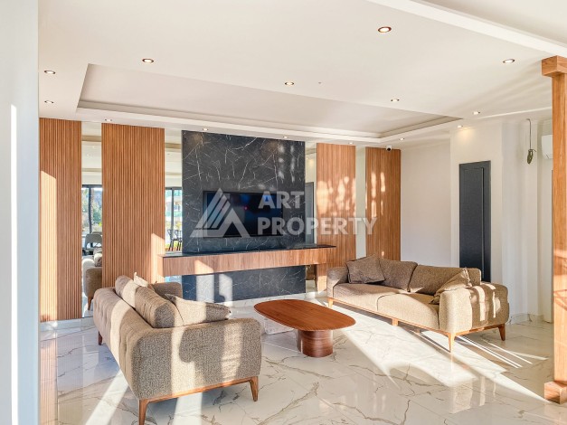 Квартира 1+1 в престижной резиденции, 50 кв.м. Оба, Алания - Ракурс 5