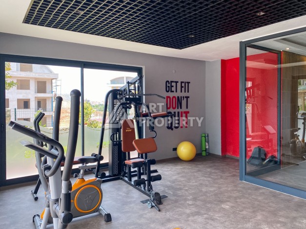 Квартира 1+1 в престижной резиденции, 50 кв.м. Оба, Алания - Ракурс 7