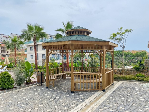 Квартира 1+1 в престижной резиденции, 50 кв.м. Оба, Алания - Ракурс 8