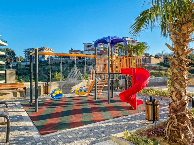 Квартира 1+1 в престижной резиденции, 50 кв.м. Оба, Алания - Ракурс 9