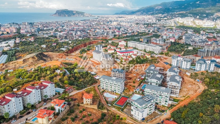 Квартира 1+1 в престижной резиденции, 50 кв.м. Оба, Алания - Ракурс 22