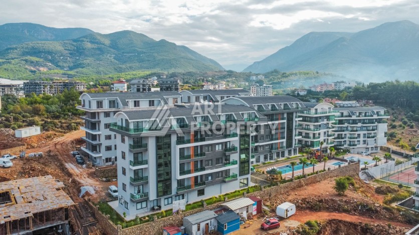 Квартира 1+1 в престижной резиденции, 50 кв.м. Оба, Алания - Ракурс 23