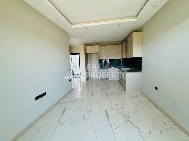 Готовая к проживанию квартира 1+1 с рассрочкой, 50 кв.м. Каргыджак, Алания - Ракурс 4