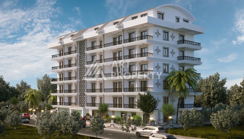 Готовые к проживанию квартиры 1+1 и дуплексы 2+1 в Махмутларе, 5 минут от моря - Ракурс 2