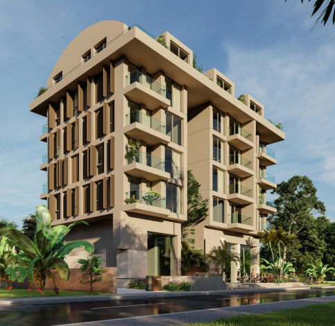 Проект в близи моря в районе Каргыджак, 61 м2! - Ракурс 12