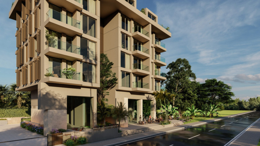 Проект в близи моря в районе Каргыджак, 61 м2! - Ракурс 13