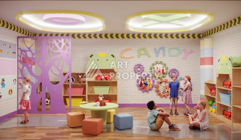 Готовые к проживанию квартиры 1+1 и дуплексы 2+1 в Махмутларе, 5 минут от моря - Ракурс 18