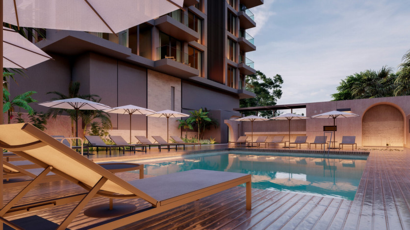 Проект в близи моря в районе Каргыджак, 61 м2! - Ракурс 16