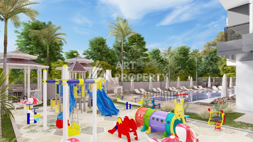 Современные квартиры 1+1 в центре Махмутлара, 50 кв.м. - Ракурс 7