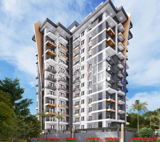 Современные квартиры 1+1 в центре Махмутлара, 50 кв.м. - Ракурс 8