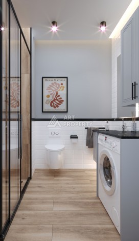 Современные квартиры 1+1 в центре Махмутлара, 50 кв.м. - Ракурс 29