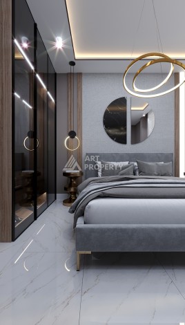 Современные квартиры 1+1 в центре Махмутлара, 50 кв.м. - Ракурс 31