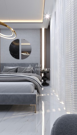 Современные квартиры 1+1 в центре Махмутлара, 50 кв.м. - Ракурс 32