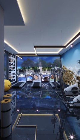 Современные квартиры 1+1 в центре Махмутлара, 50 кв.м. - Ракурс 37