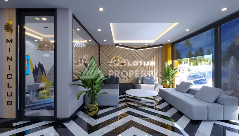 Современные квартиры 1+1 в центре Махмутлара, 50 кв.м. - Ракурс 38