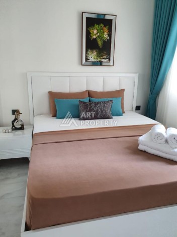 Меблированная квартира 1+1 в новой резиденции, 55 кв.м. - Ракурс 14