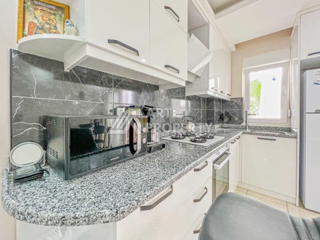 Уютная меблированная квартира 1+1 в 200 метрах от моря. Махмутлар, Алания - Ракурс 6