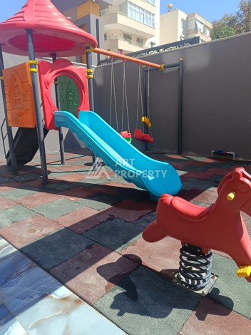 Светлая квартира 2+1 в новой резиденции, 93 кв.м. Махмутлар, Алания - Ракурс 20
