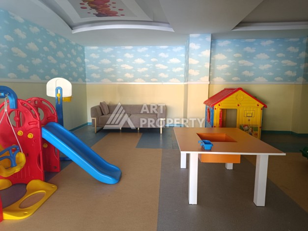 Светлая квартира 2+1 в новой резиденции, 93 кв.м. Махмутлар, Алания - Ракурс 25