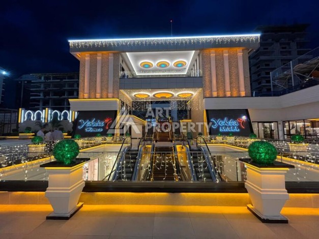 Квартира 1+1 в премиальном комплексе, 82 кв.м. Махмутлар, Алания - Ракурс 2