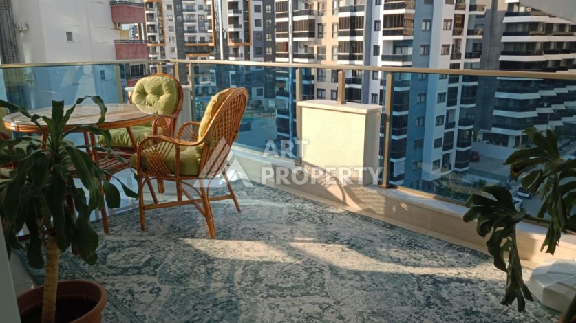 Квартира 1+1 в премиальном комплексе, 82 кв.м. Махмутлар, Алания - Ракурс 7