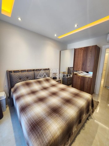 Квартира 1+1 в премиальном комплексе, 82 кв.м. Махмутлар, Алания - Ракурс 14