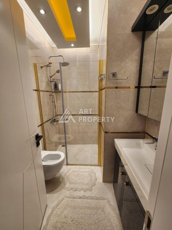 Квартира 1+1 в премиальном комплексе, 82 кв.м. Махмутлар, Алания - Ракурс 15