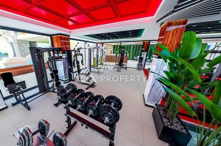 Квартира 1+1 в премиальном комплексе, 82 кв.м. Махмутлар, Алания - Ракурс 17