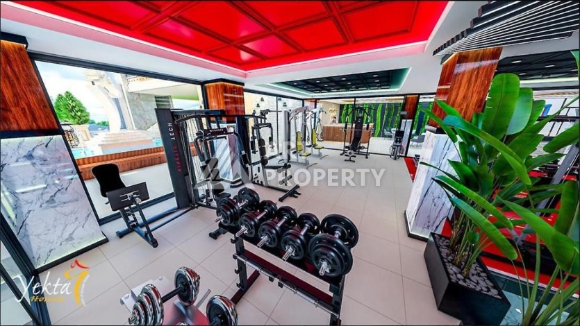 Квартира 1+1 в премиальном комплексе, 82 кв.м. Махмутлар, Алания - Ракурс 30