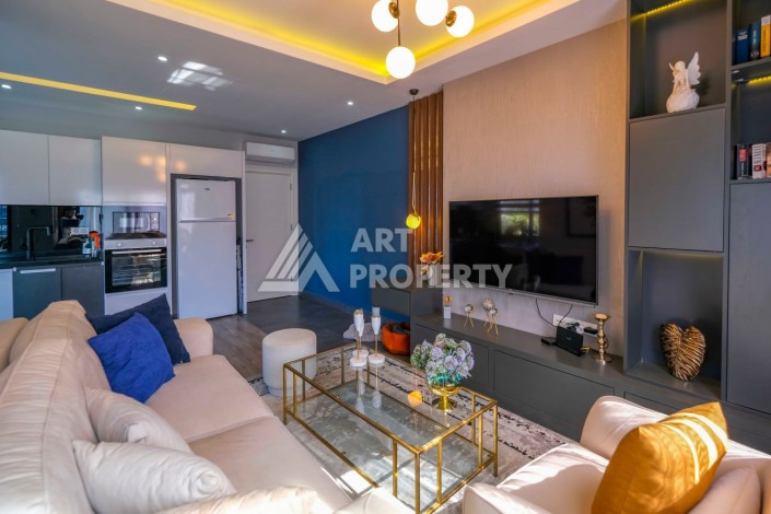 Меблированная квартира 2+1 в 300 метрах от моря. Махмутлар, Алания - Ракурс 3