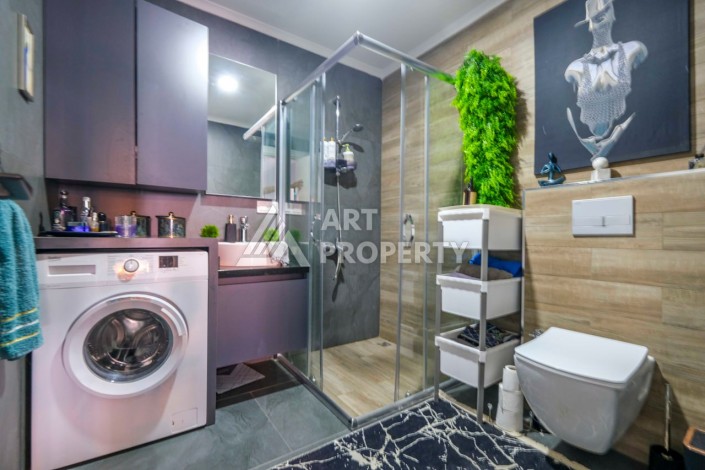 Меблированная квартира 2+1 в 300 метрах от моря. Махмутлар, Алания - Ракурс 14