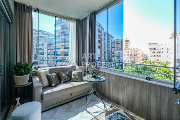 Меблированная квартира 2+1 в 300 метрах от моря. Махмутлар, Алания - Ракурс 17