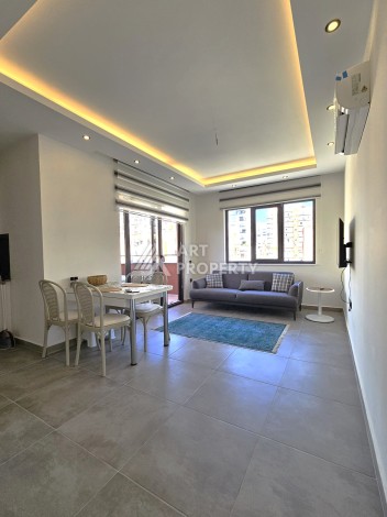 Меблированная квартира 1+1 в центре Махмутлара, 55 кв.м. Вид на море. - Ракурс 15