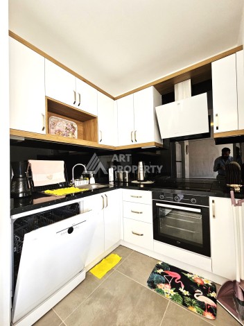 Меблированная квартира 1+1 в центре Махмутлара, 55 кв.м. Вид на море. - Ракурс 22