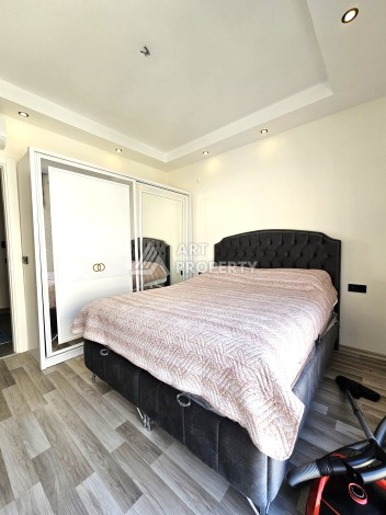 Меблированная квартира 1+1 в центре Махмутлара, 55 кв.м. Вид на море. - Ракурс 28