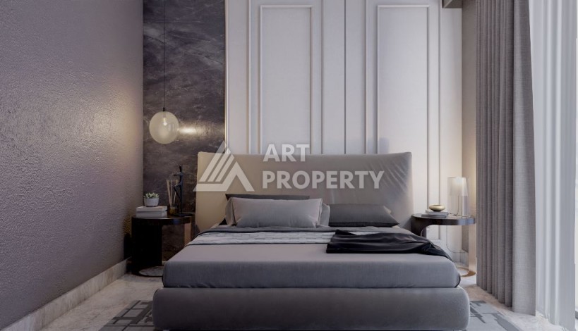 Вилла 4+1 с бассейном и гаражом, 230 кв.м. Тепе, Алания - Ракурс 15