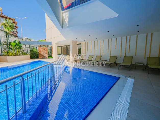 Апартаменты 2+1 в престижной резиденции, 85 кв.м. Оба, Алания - Ракурс 2