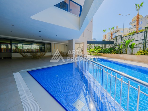 Апартаменты 2+1 в престижной резиденции, 85 кв.м. Оба, Алания - Ракурс 3