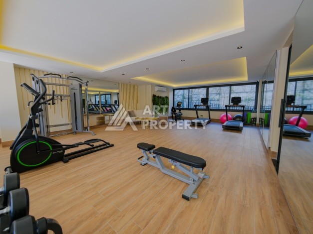 Апартаменты 2+1 в престижной резиденции, 85 кв.м. Оба, Алания - Ракурс 13