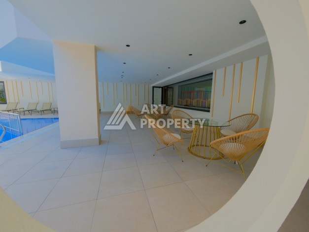 Апартаменты 2+1 в престижной резиденции, 85 кв.м. Оба, Алания - Ракурс 15