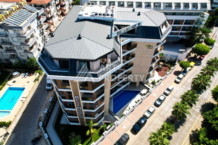 Апартаменты 2+1 в престижной резиденции, 85 кв.м. Оба, Алания - Ракурс 21