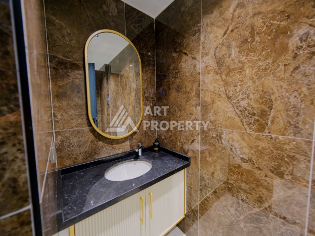 Апартаменты 2+1 в престижной резиденции, 85 кв.м. Оба, Алания - Ракурс 32