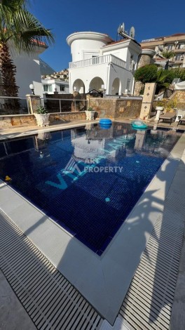 Вилла 3+1 с бассейном и гаражом, 290 кв.м. Каргыджак, Алания - Ракурс 8