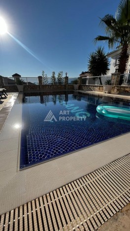 Вилла 3+1 с бассейном и гаражом, 290 кв.м. Каргыджак, Алания - Ракурс 10